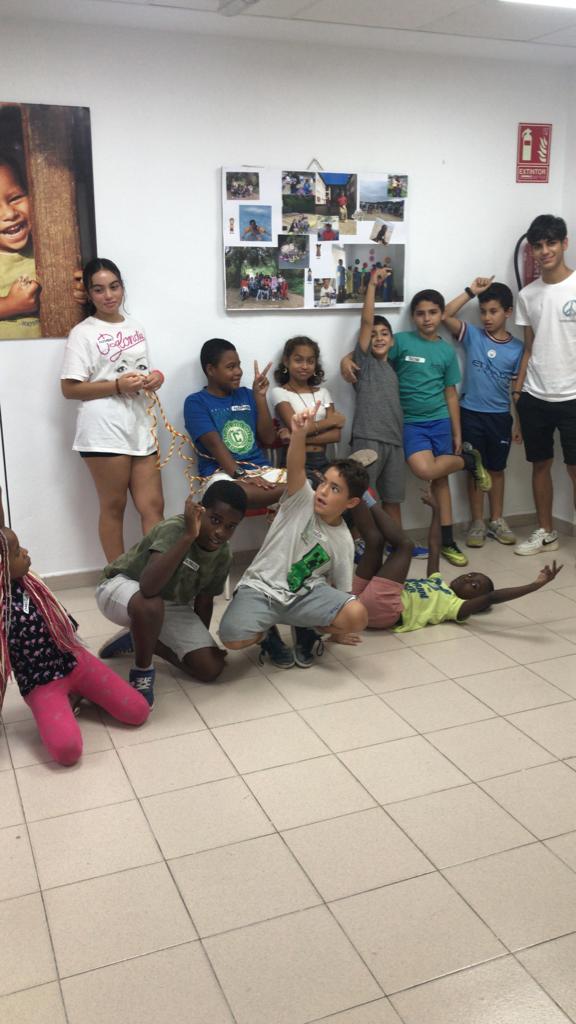 Niñas y Niños de Orriols participan activamente en Inte-Orriols