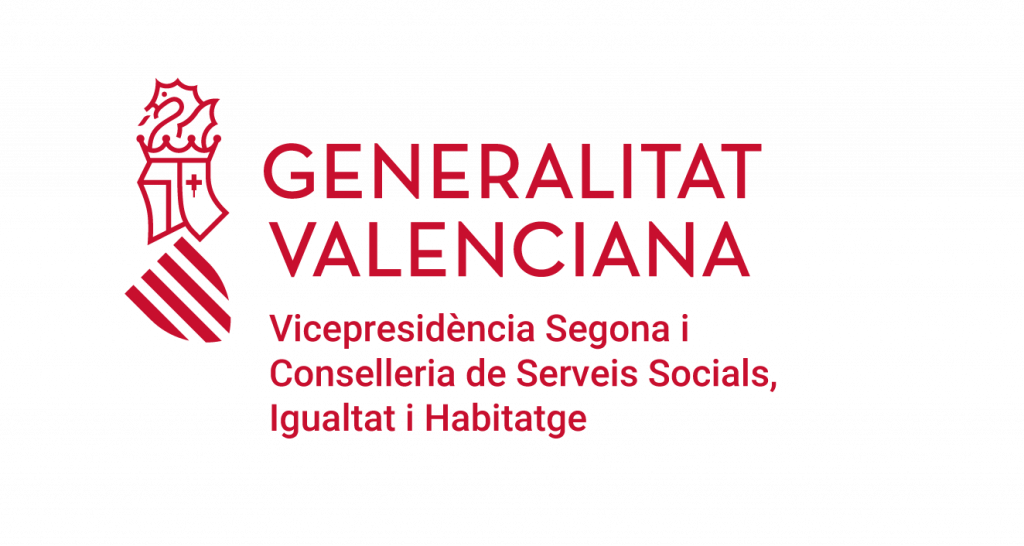 Logo Vicepresidencia Segunda y Conselleria de Servicios Sociales, Igualdad y Vivienda